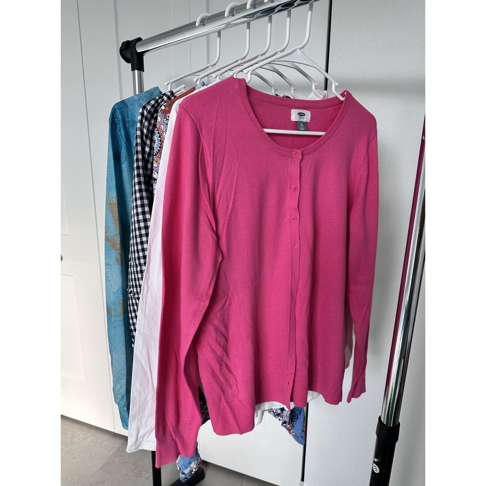 set  5 of blouse, cardigan, T-shirt, jacket size XL. Old Navy,Ruby RD etc. (C10)